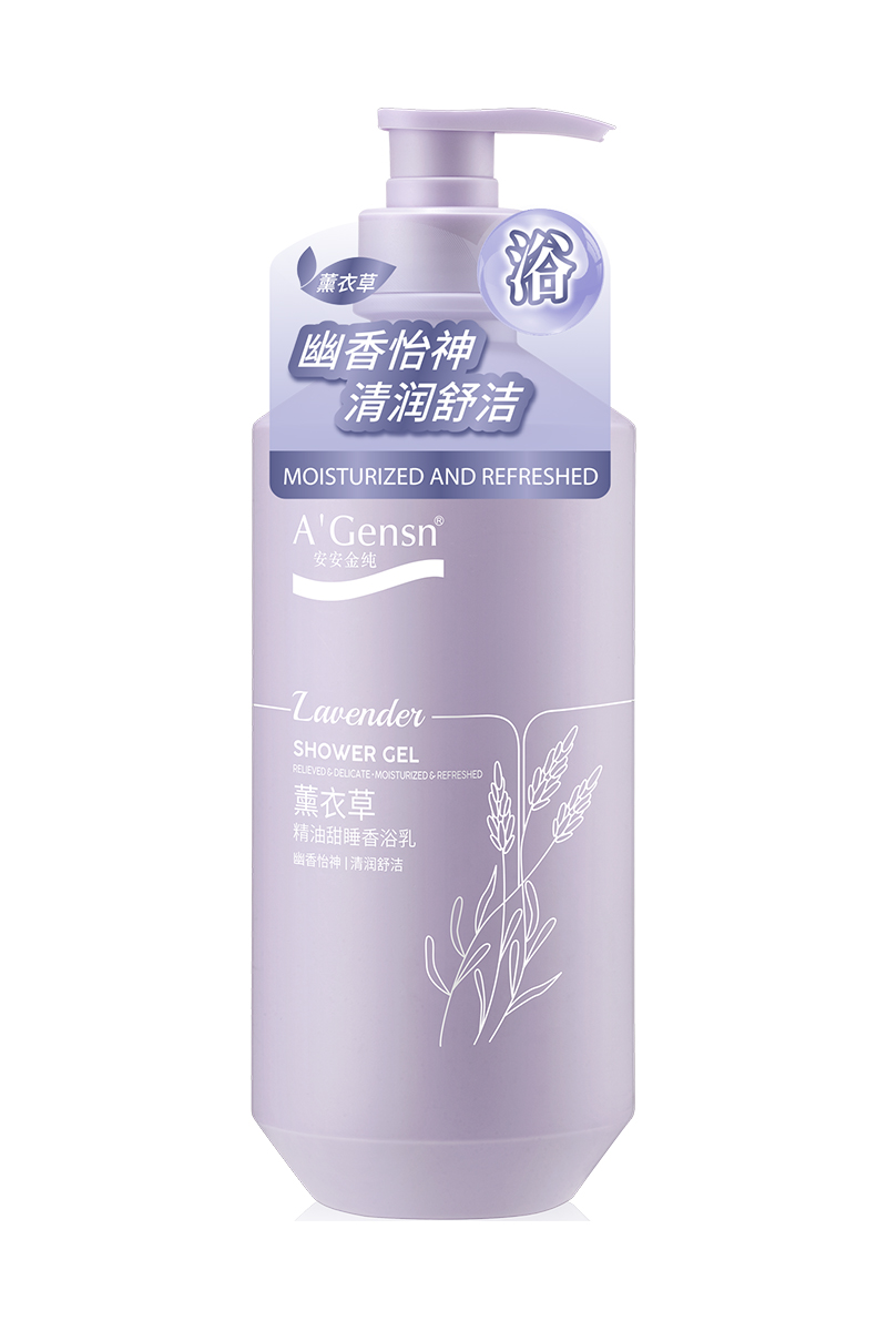 尊龙凯时金纯薰衣草精油甜睡香浴乳