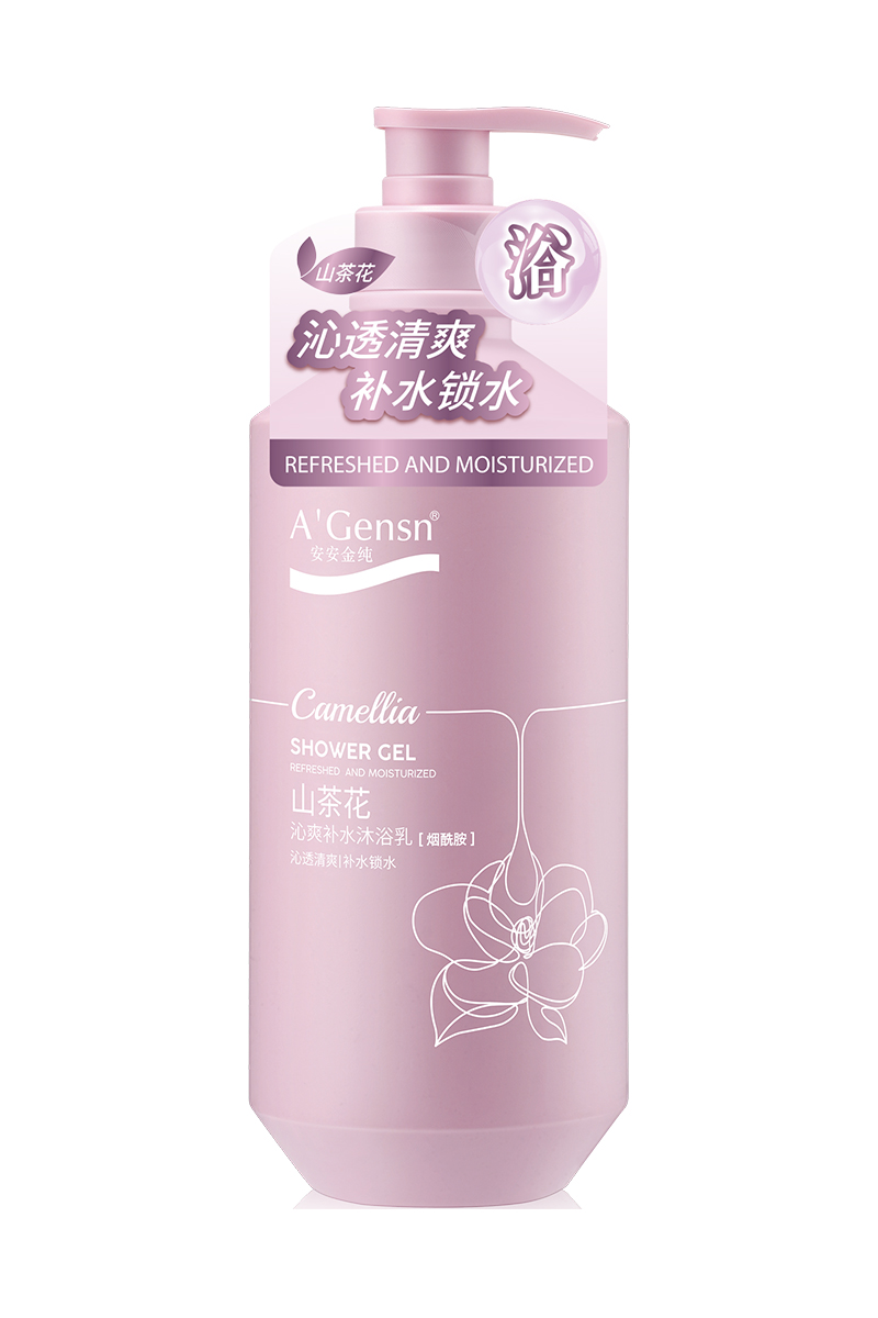 尊龙凯时金纯山茶花沁爽补水沐浴乳